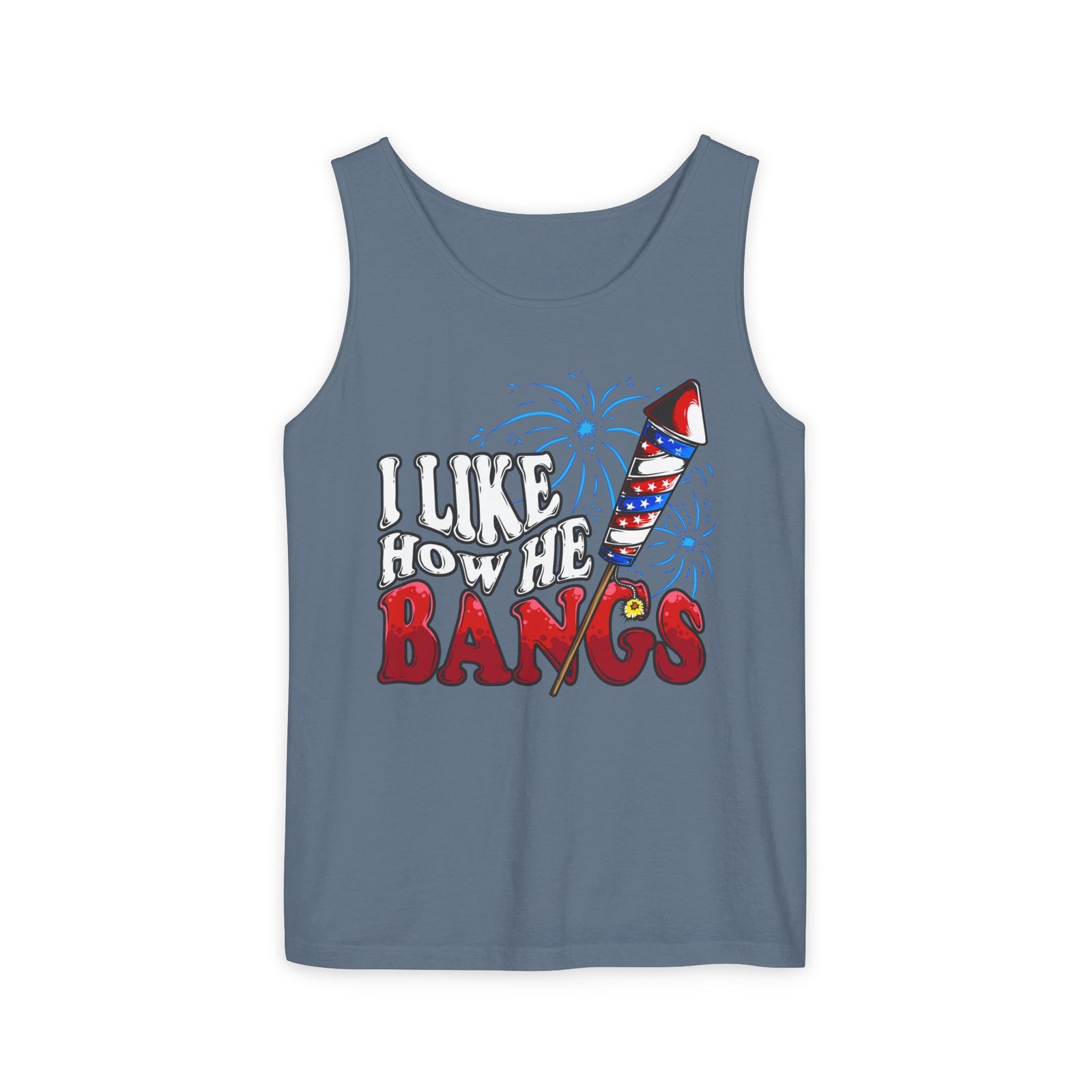 I Like How She Explodes & I Like How He Bangs | Comfort Colors® Tank Tops