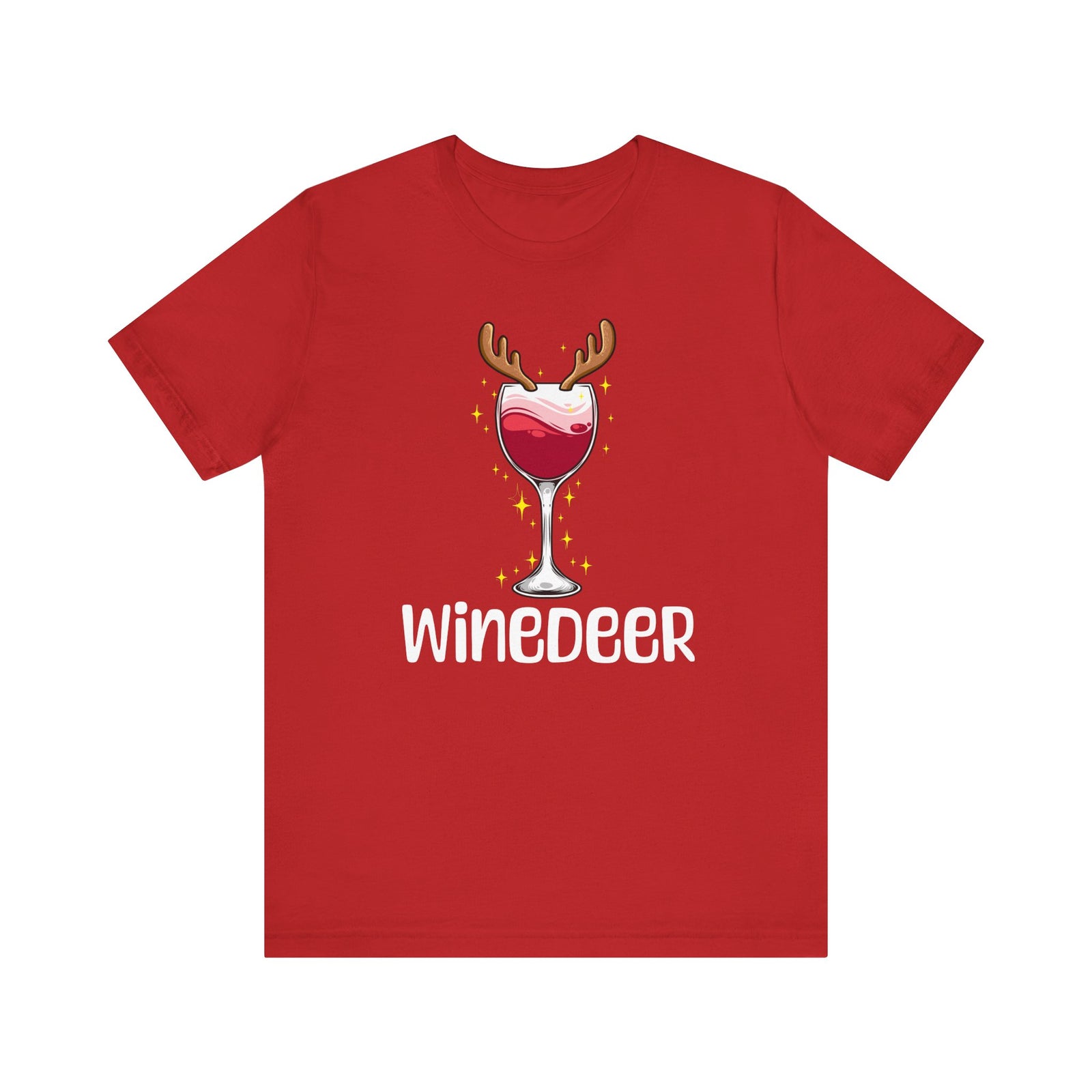 WineDeer Wine Lovers | Deluxe Black Unisex Tee