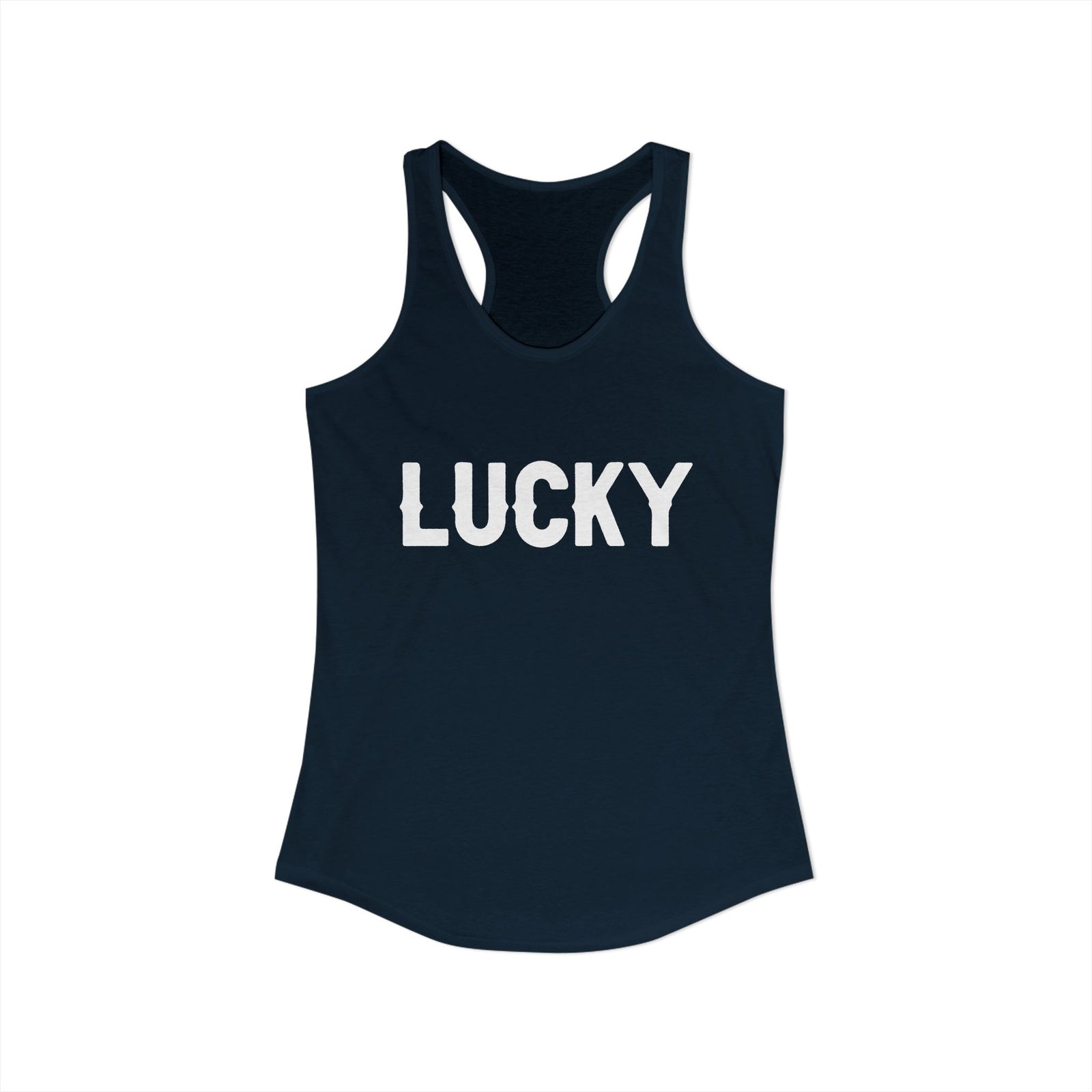 Lucky Deluxe Racerback Tank & Tee