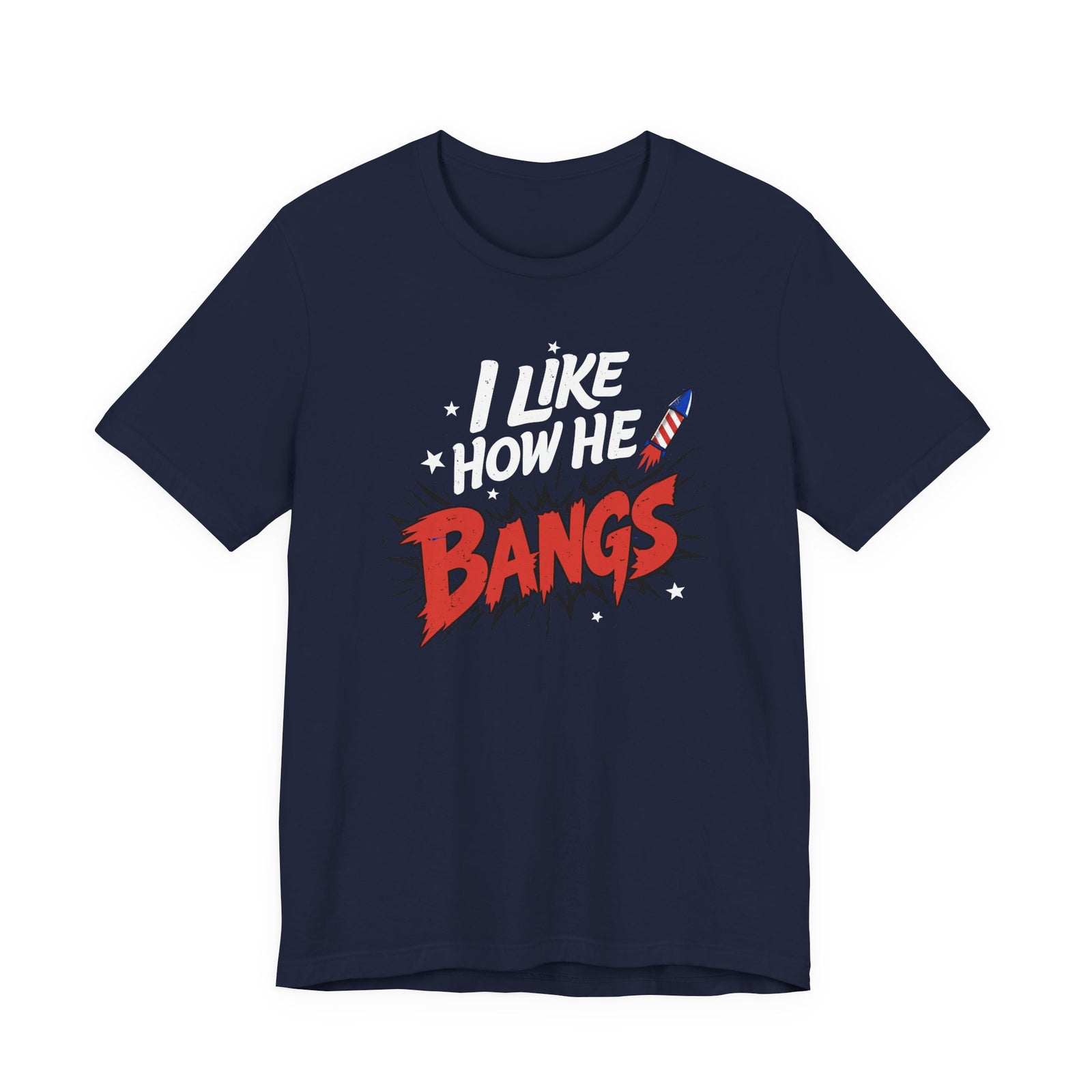 I Like How He Bangs | Luxury Tee