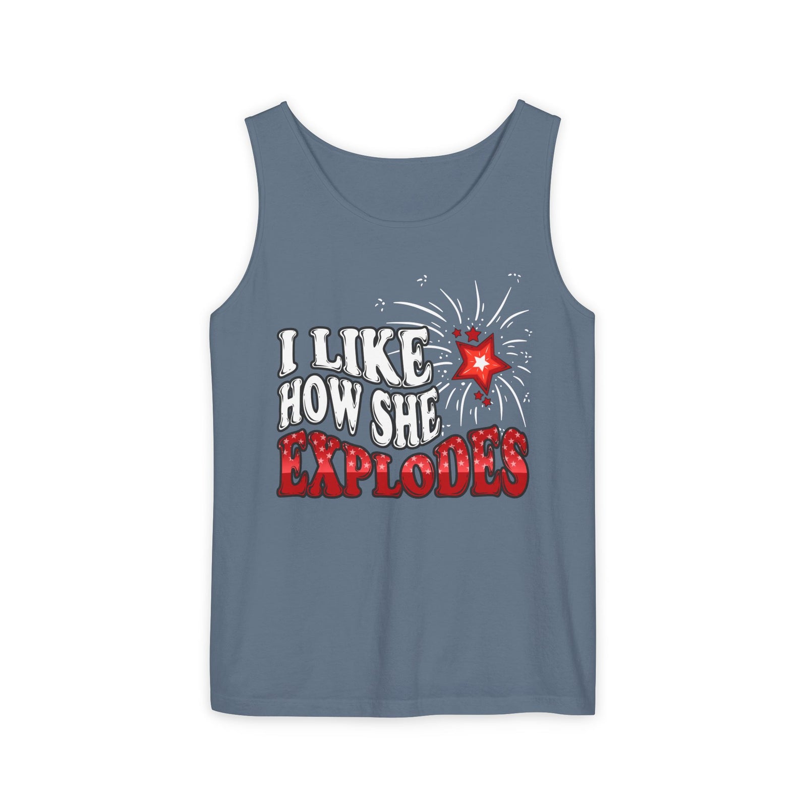 I Like How She Explodes & I Like How He Bangs | Comfort Colors® Tank Tops