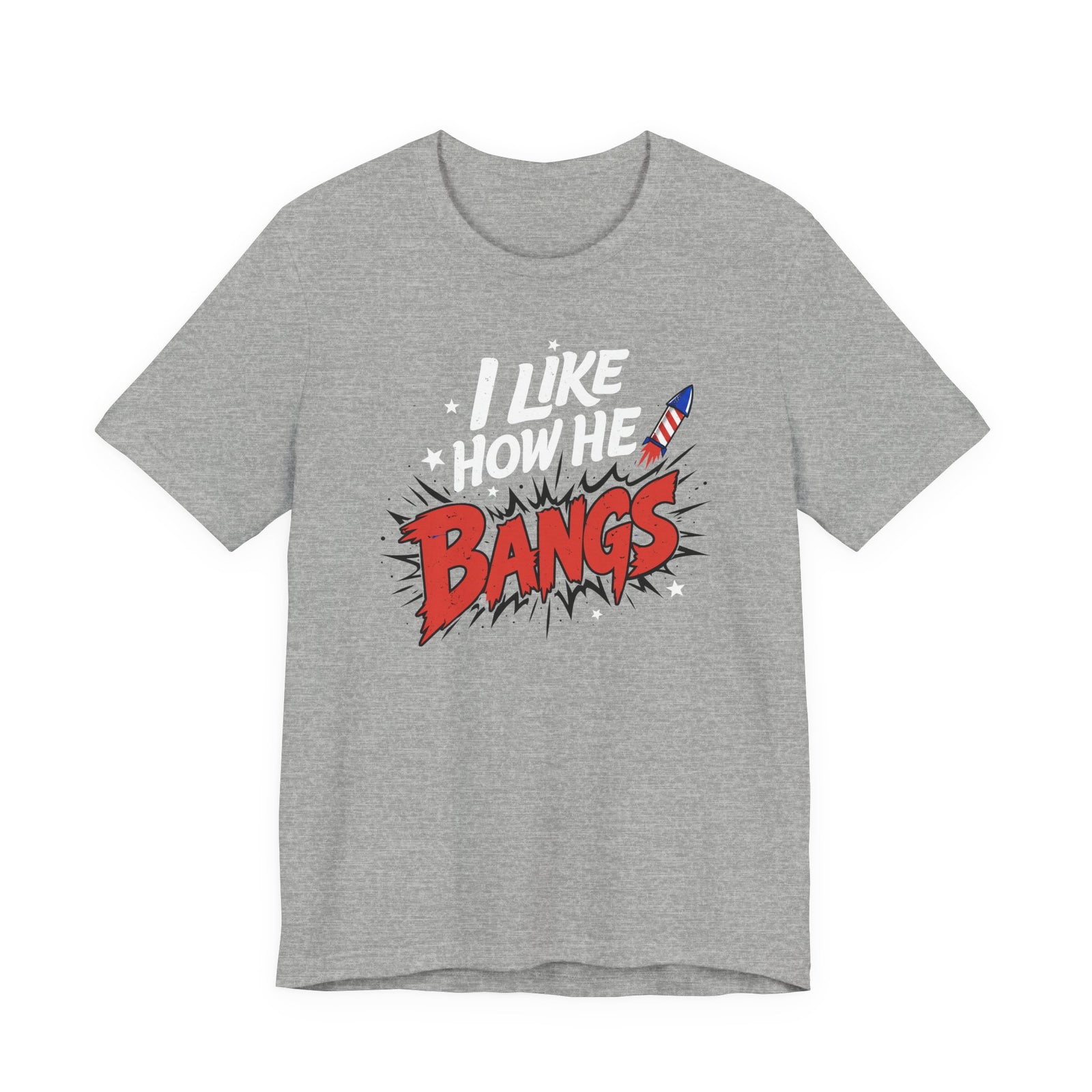 I Like How He Bangs | Luxury Tee