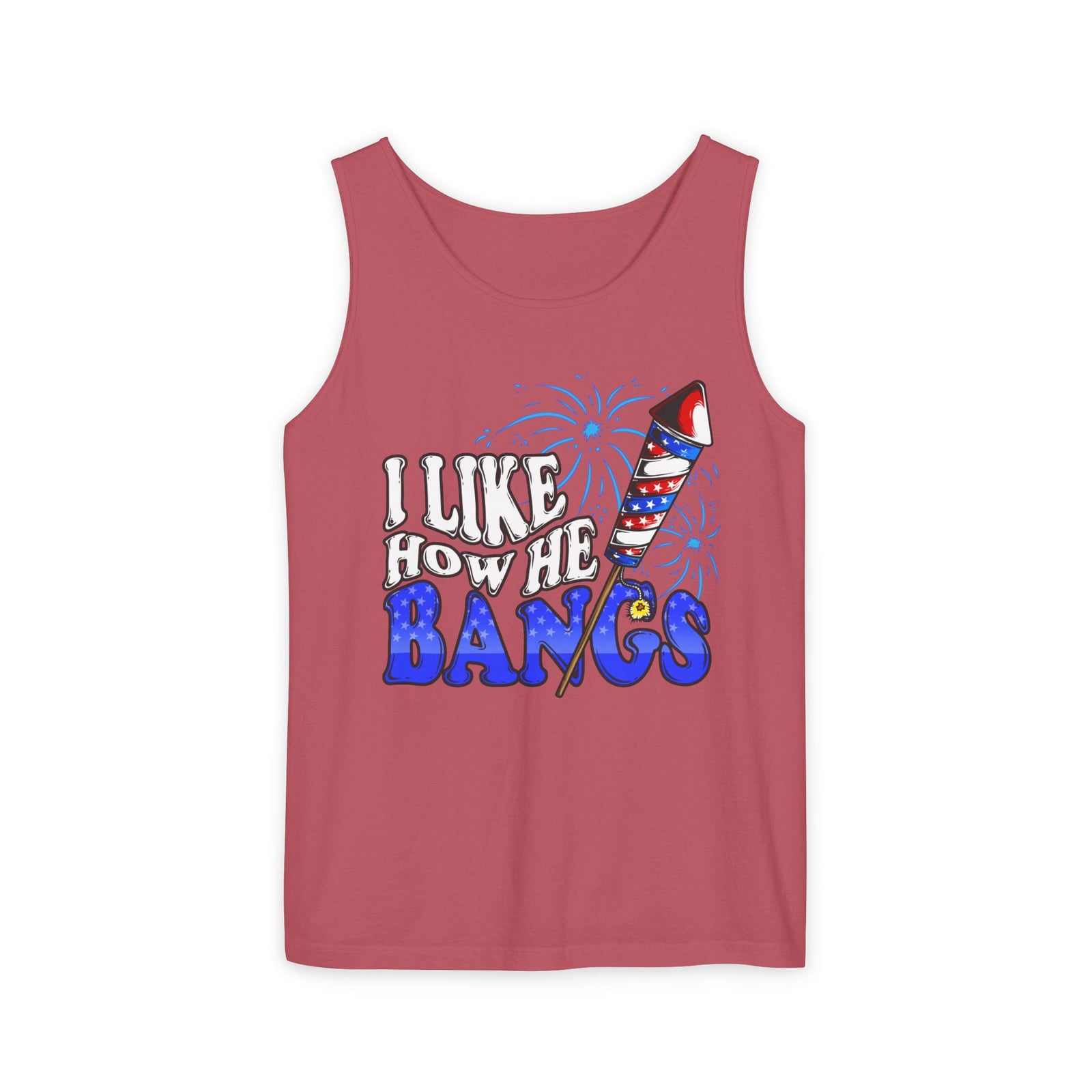 I Like How She Explodes & I Like How He Bangs | Comfort Colors® Tank Tops