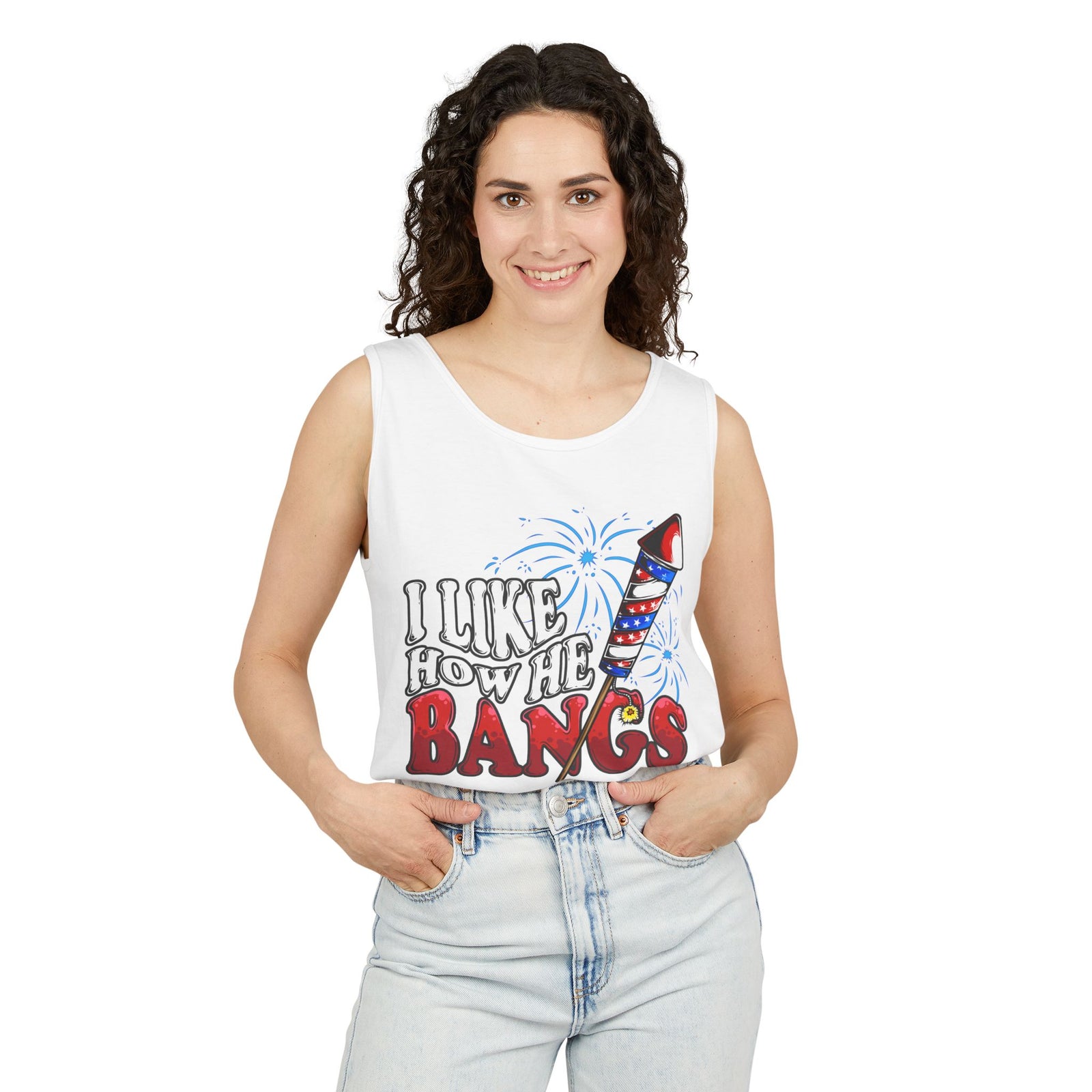 I Like How She Explodes & I Like How He Bangs | Comfort Colors® Tank Tops
