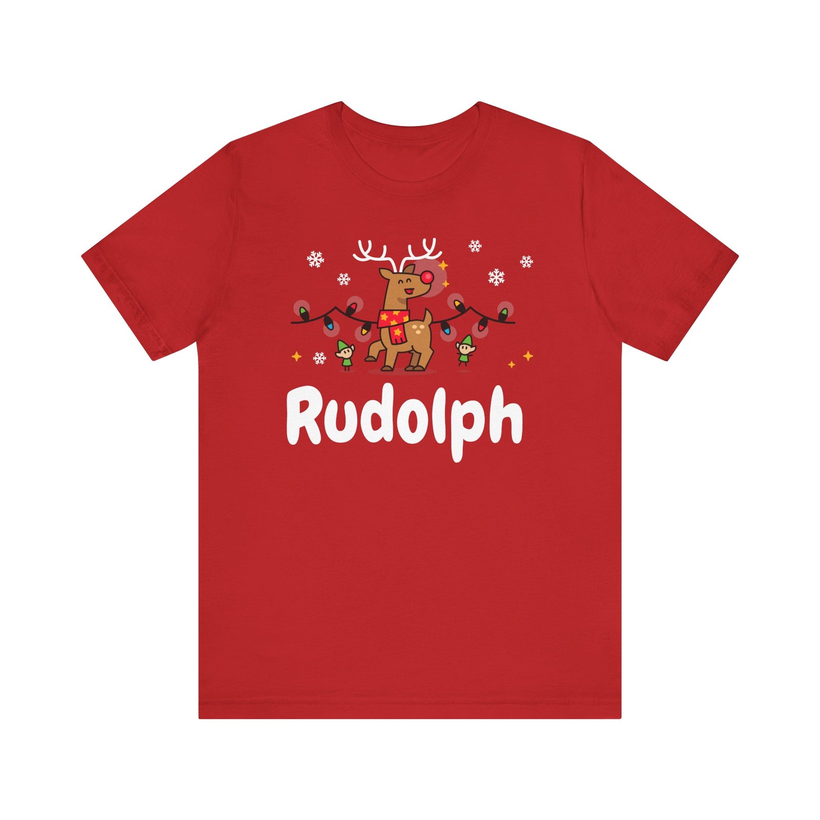 Rudolph | Deluxe Black Unisex Tee