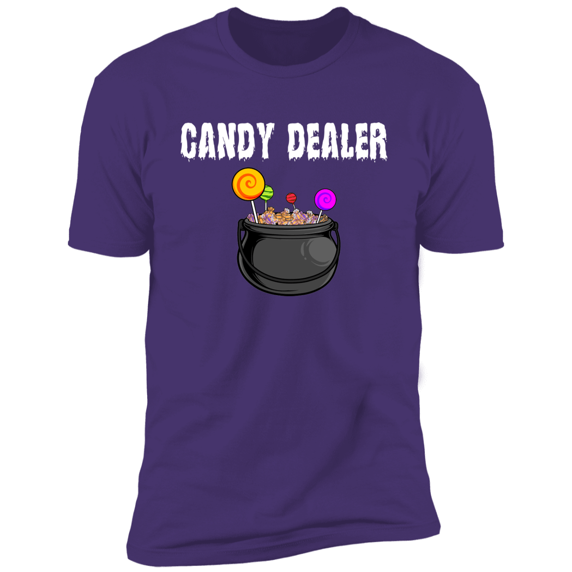 Candy Dealer | Purple Deluxe Unisex Tee