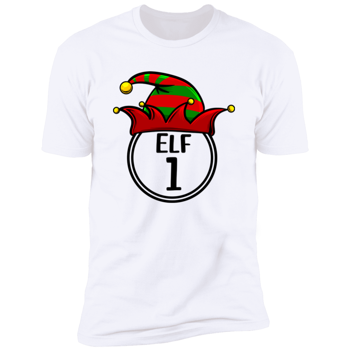 Elf 1 | White Deluxe Unisex Tee