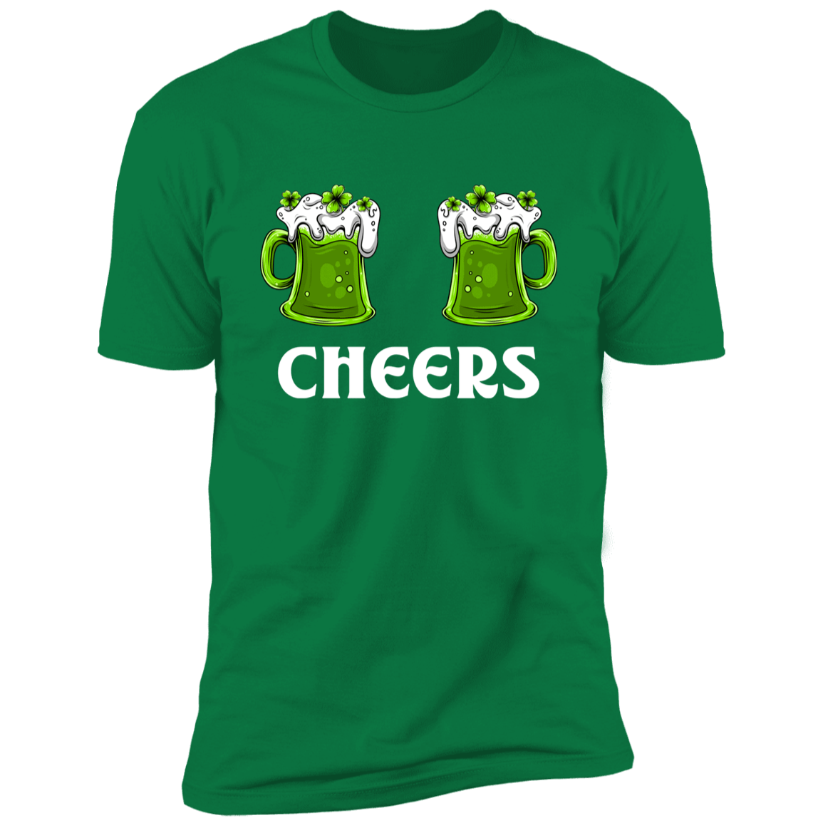 I Love Your Jugs & Cheers - St Patrick's Day Couples Drinking Shirts