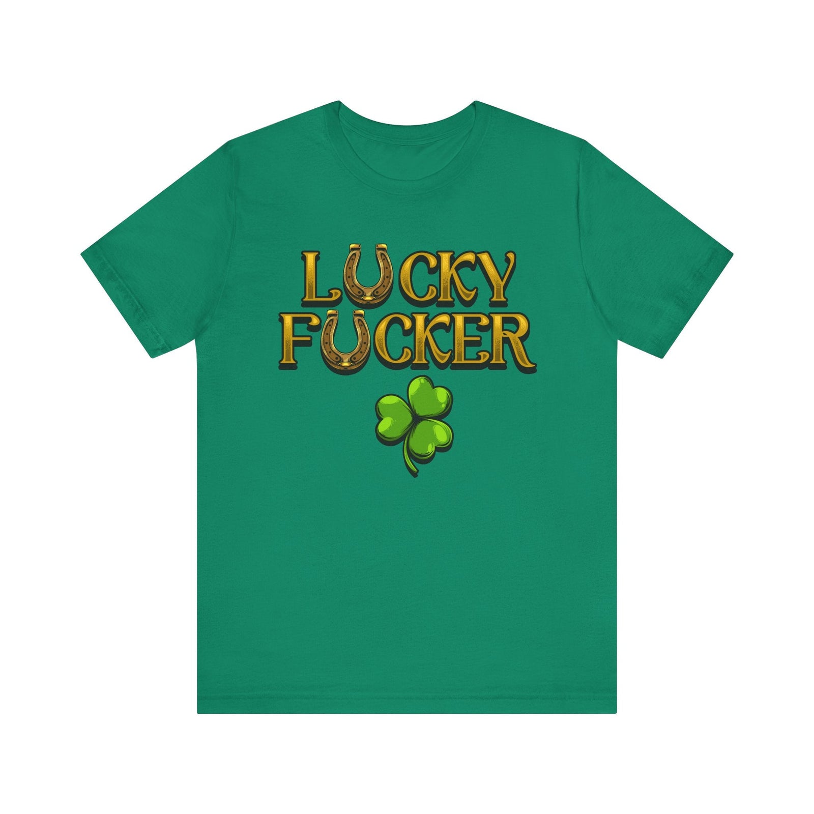Lucky F | Green Deluxe St Patricks Day Tee