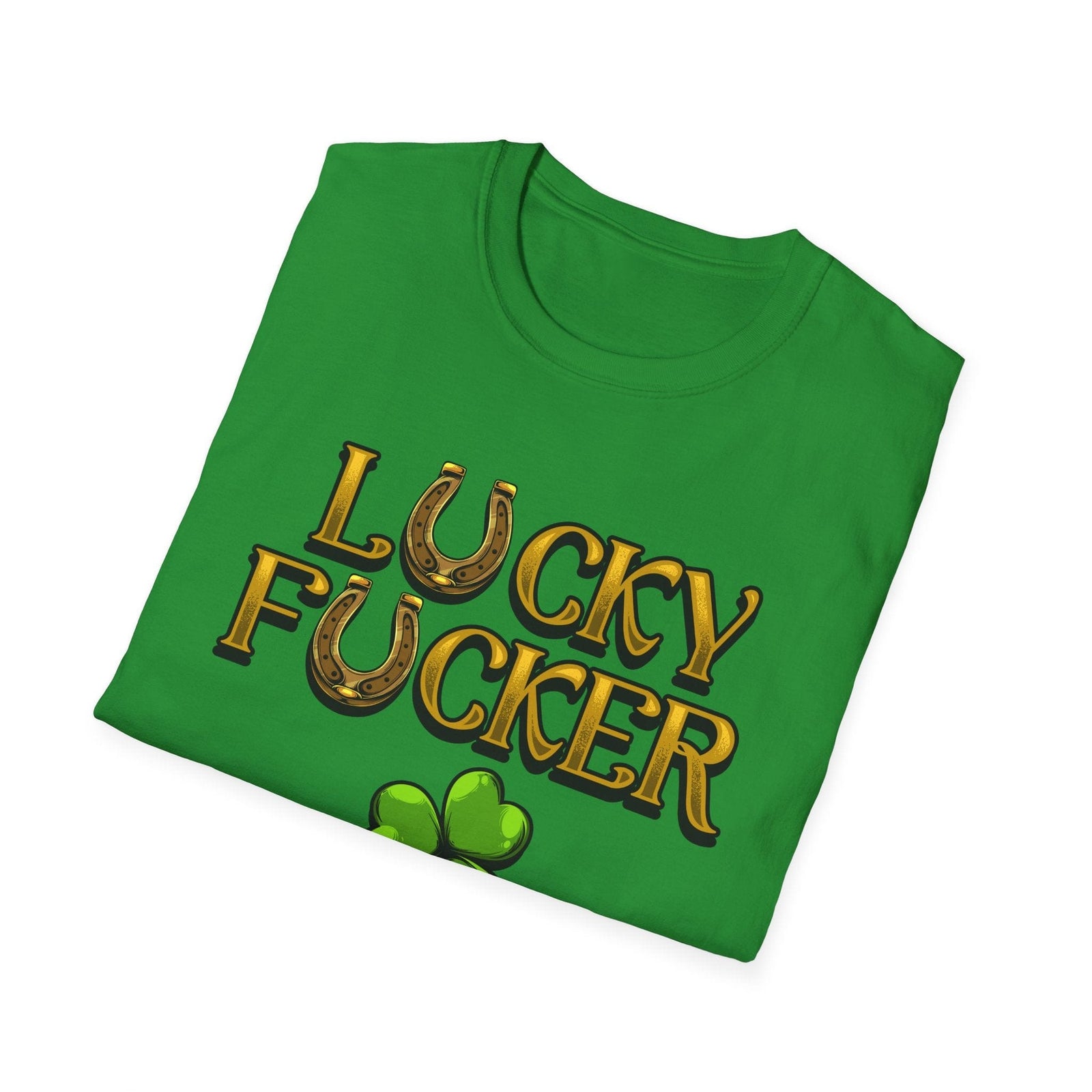 Lucky F: Irish Green St. Patrick’s Day Tee (Unisex)*