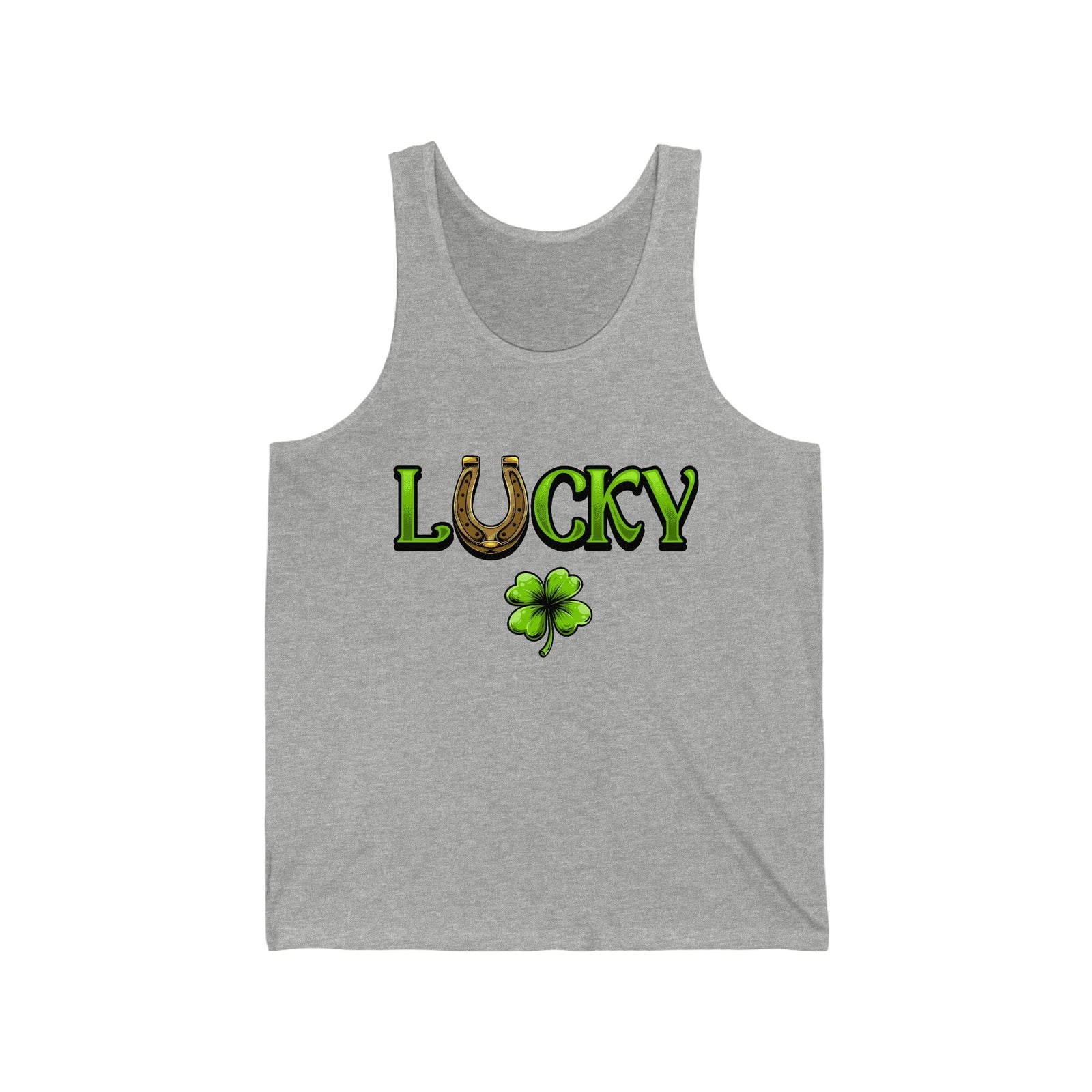 Lucky Unisex Jersey Tank