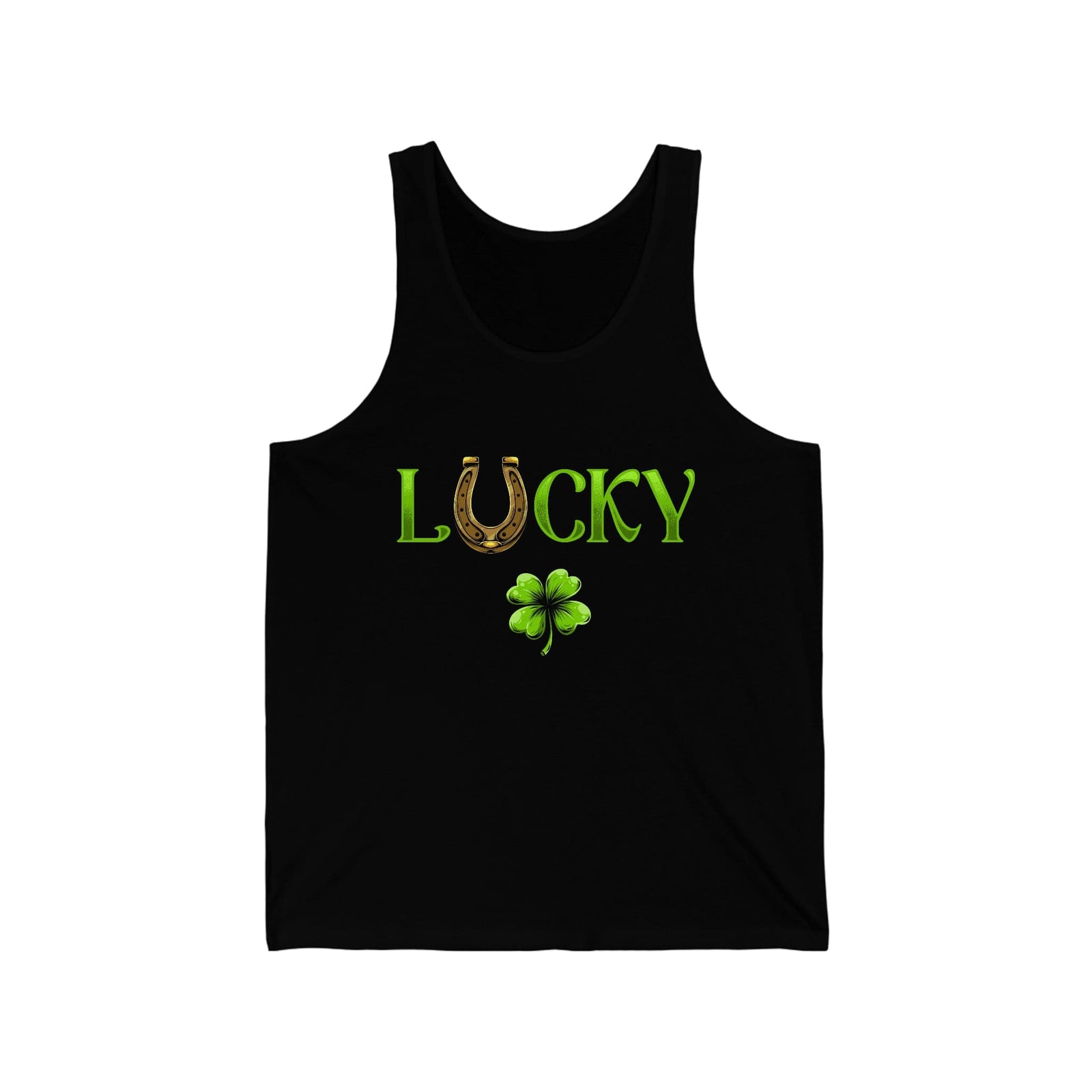 Lucky Unisex Jersey Tank