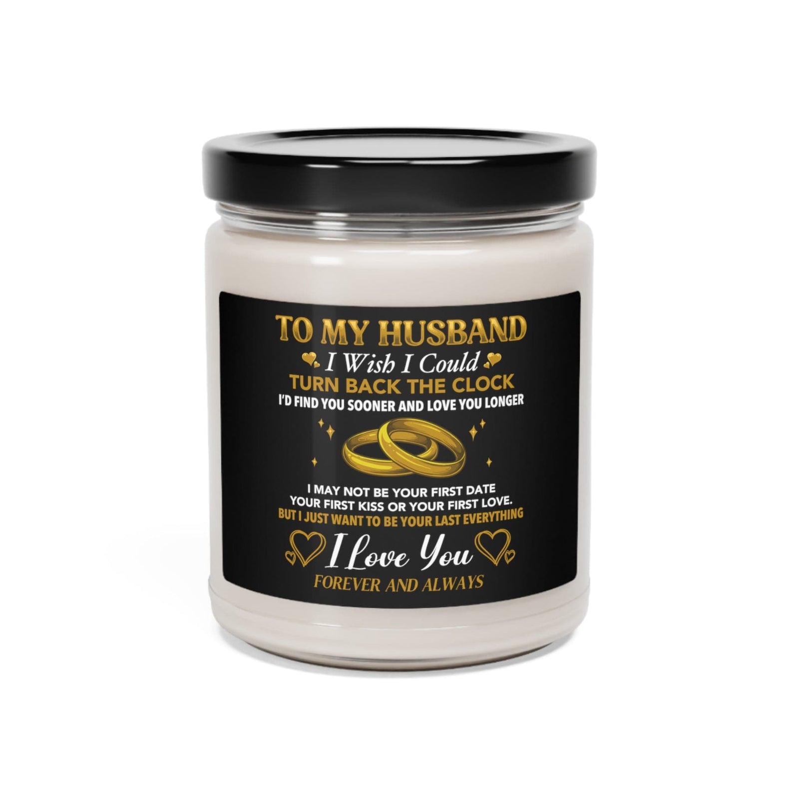 To My Husband Scented Soy Candle, 9oz