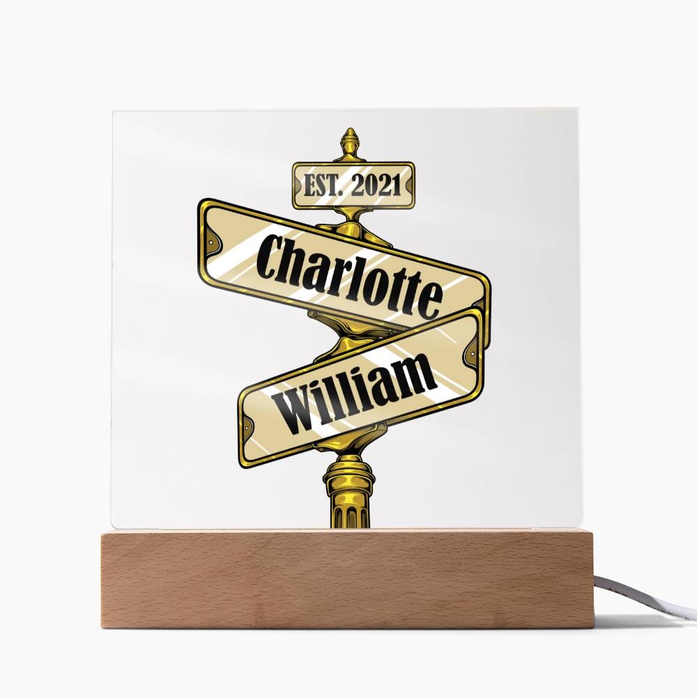 Valentine’s Day Surprise Personalized sign