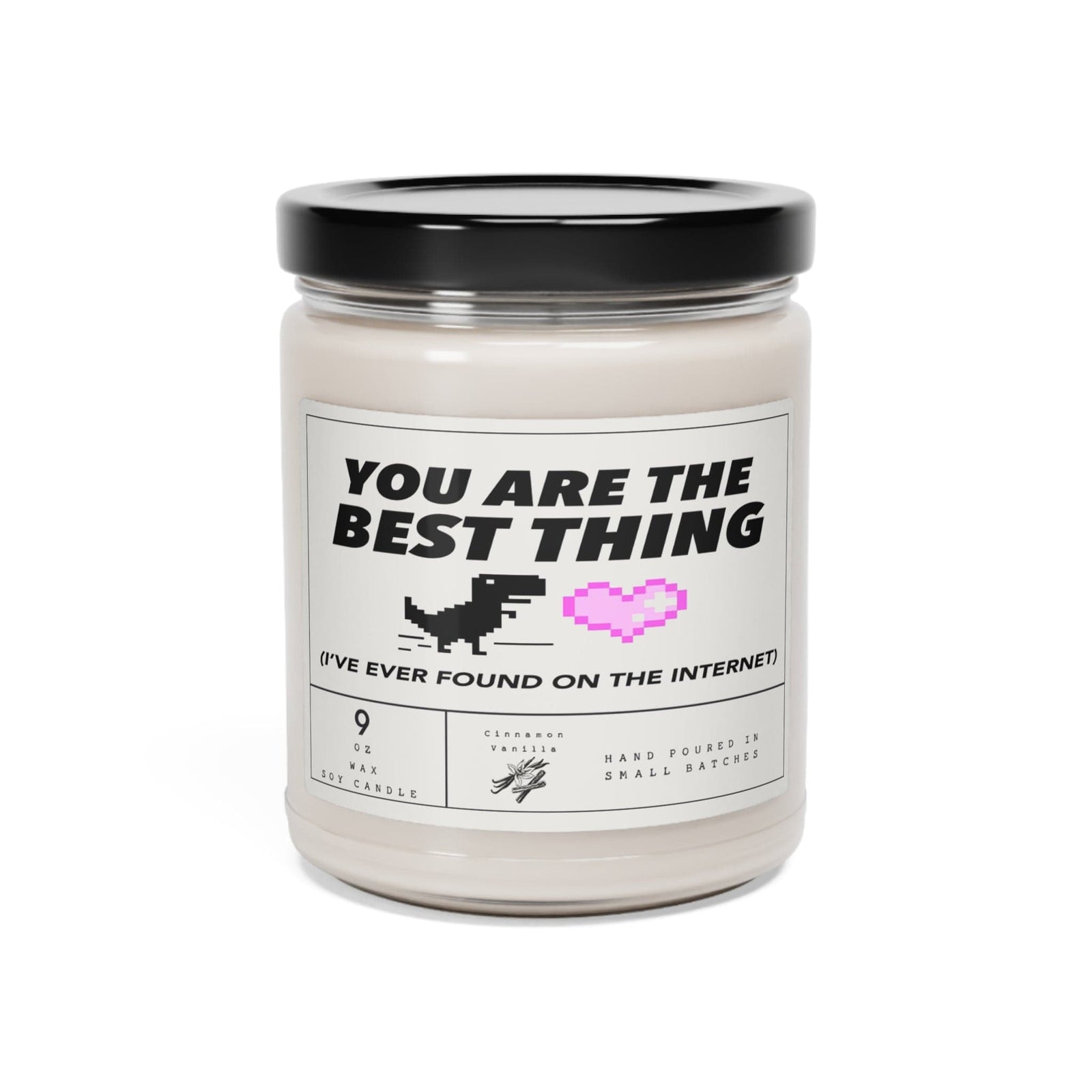 You Are The Best Thing I've Ever found on the internet - Anniversary Gift Scented Soy Candle, 9oz