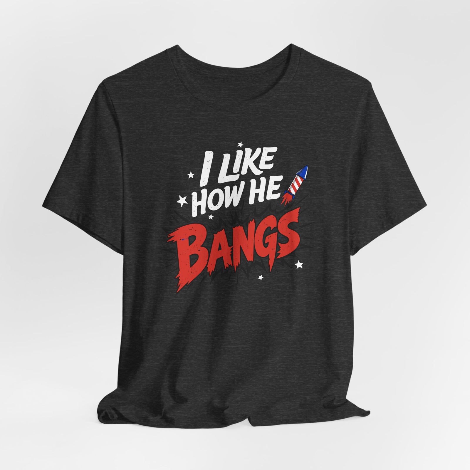 I Like How He Bangs | Luxury Tee