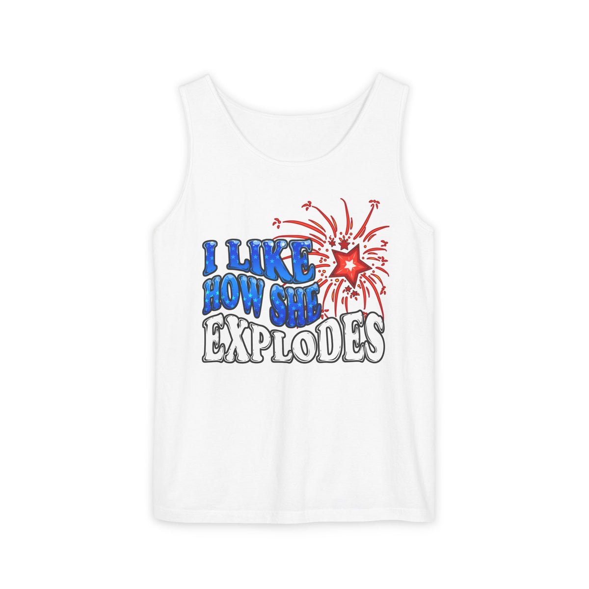 I Like How She Explodes & I Like How He Bangs | Comfort Colors®  Tank Tops