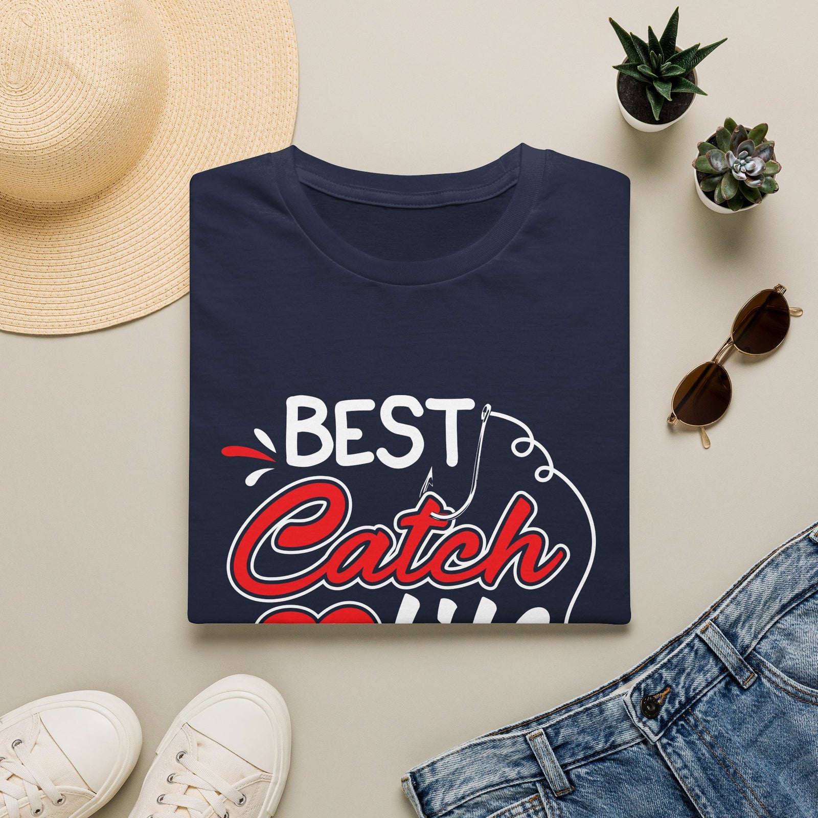 Best Catch Of His Life | Deluxe Tee