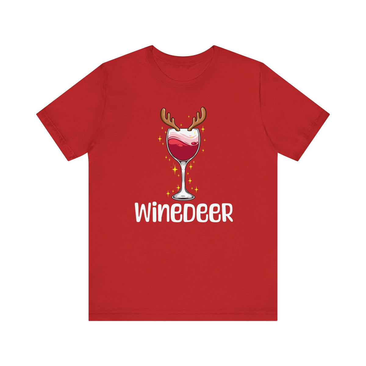 WineDeer Wine Lovers | Deluxe Black Unisex Tee