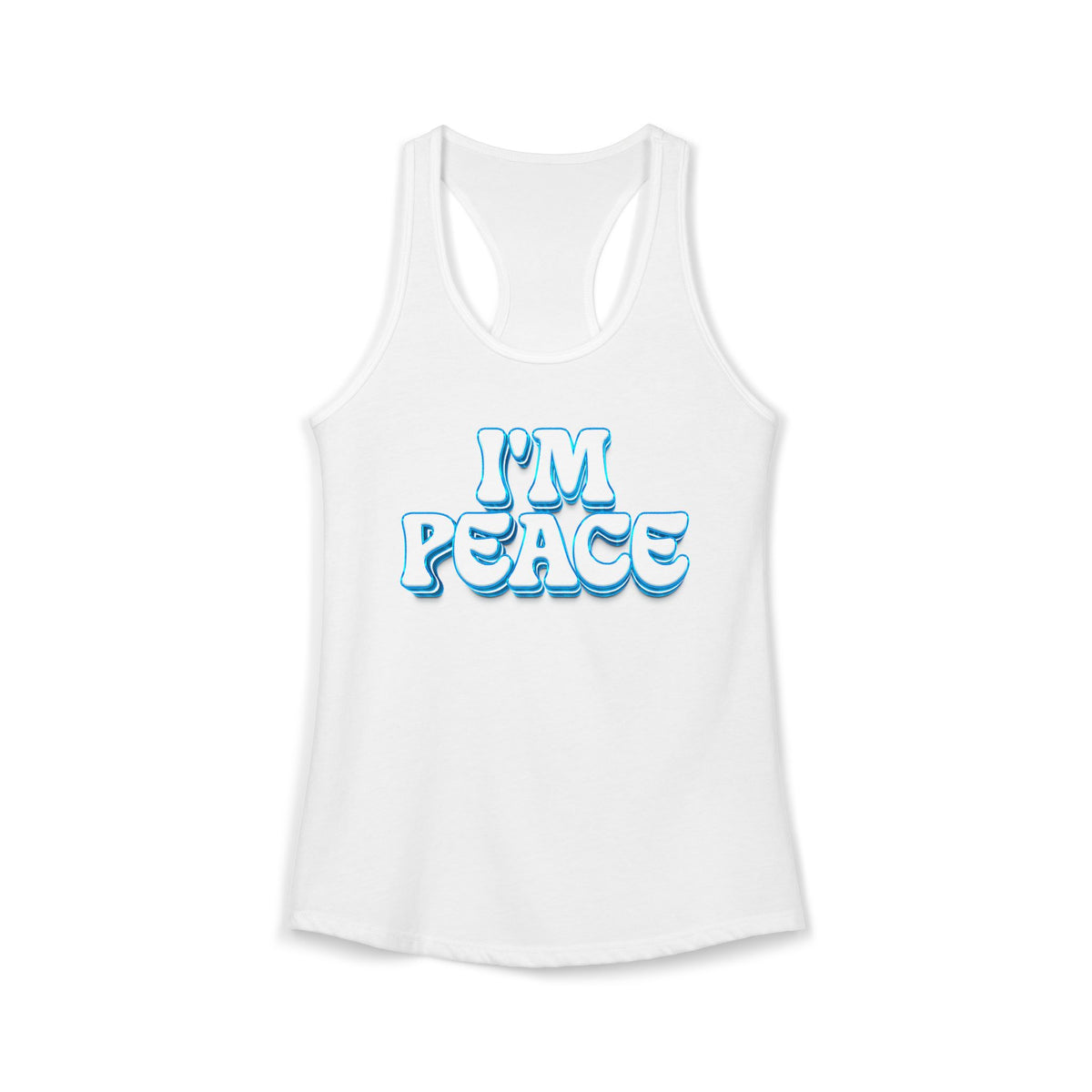 I'm Peace Women's Racerback Tank