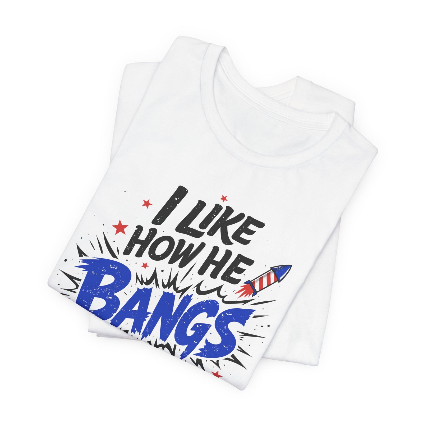 I Like How He Bangs | Luxury Tee