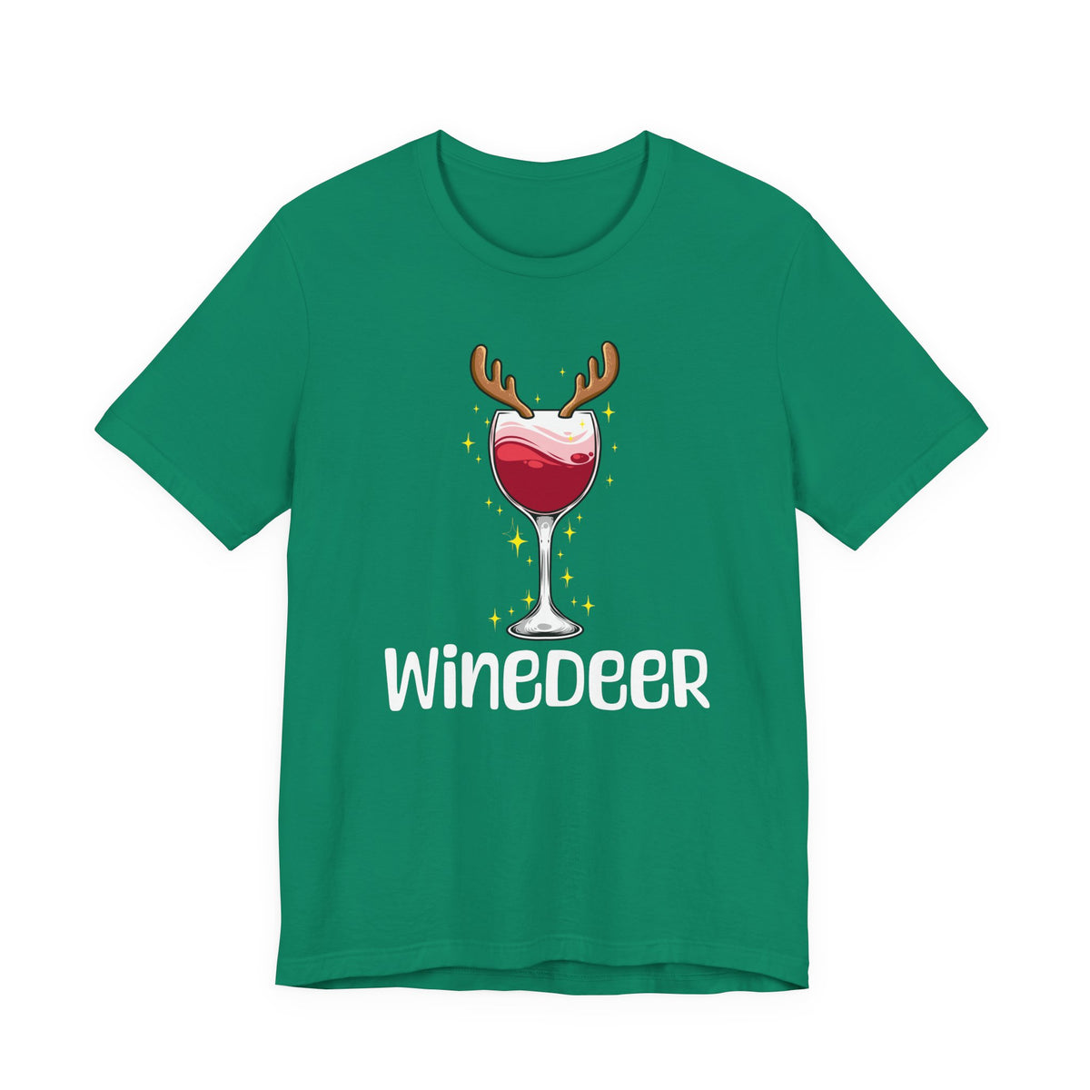 WineDeer Wine Lovers | Deluxe Black Unisex Tee