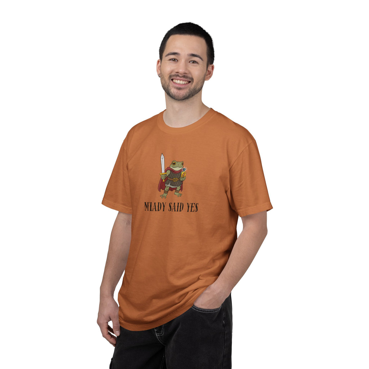 M’LADY SAID YES | Comfort Colors® Frog Prince Engagement Tee