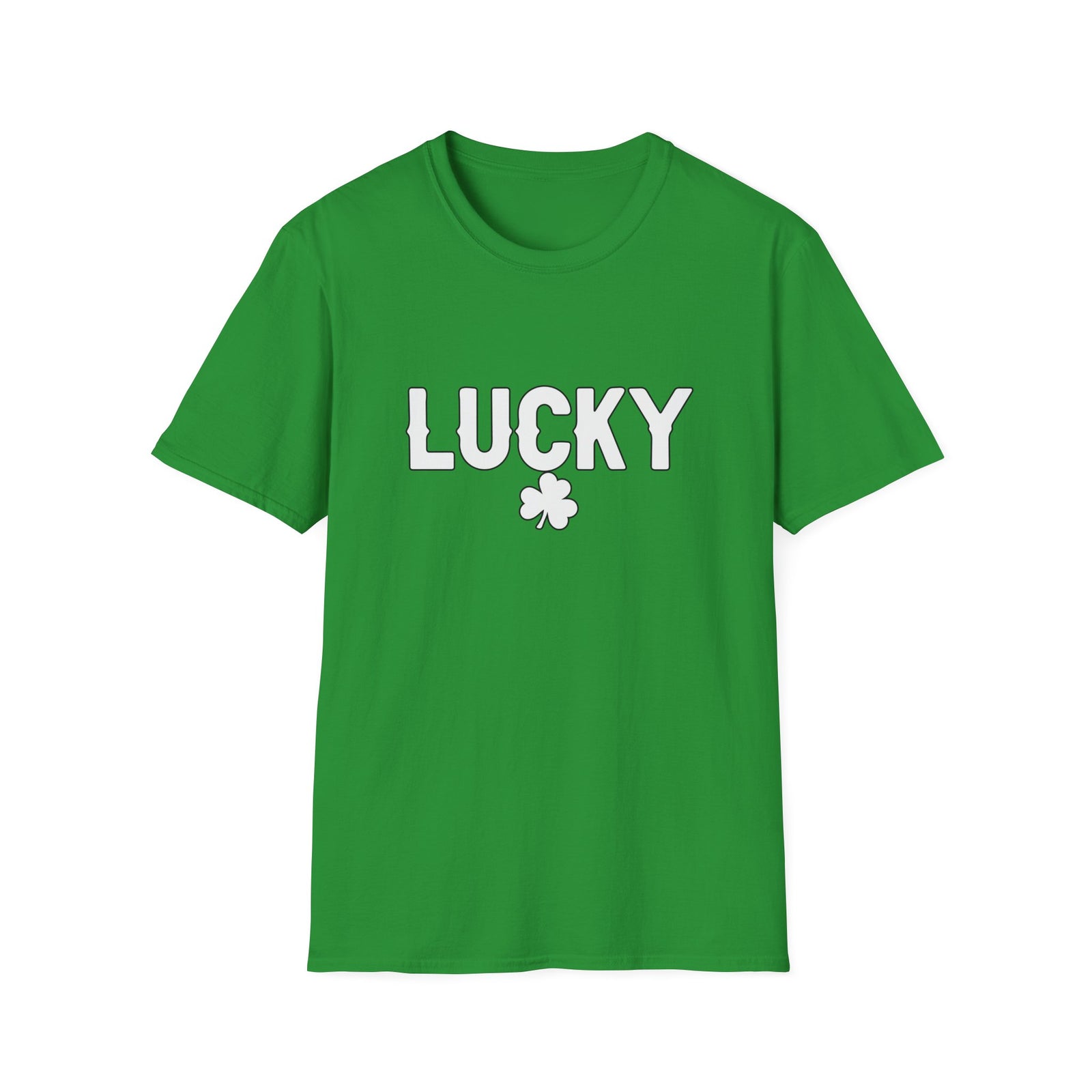 Lucky | Deluxe Irish Green Tee