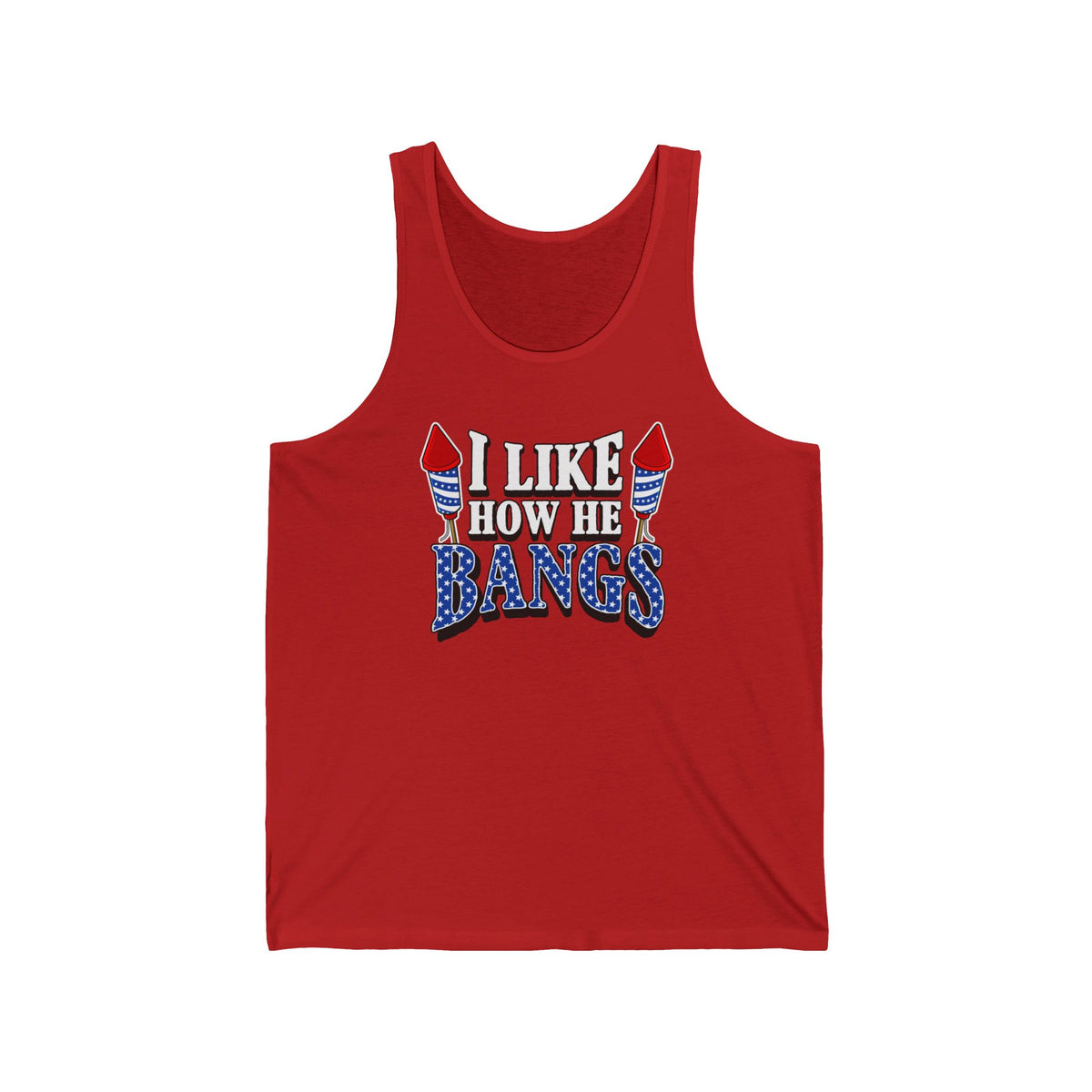 I Like How He Bangs | Unisex Tank