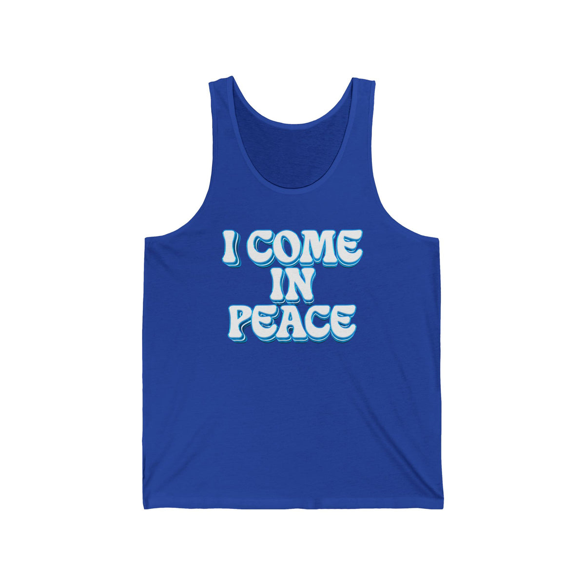 I Come In Peace | Unisex Tank Top
