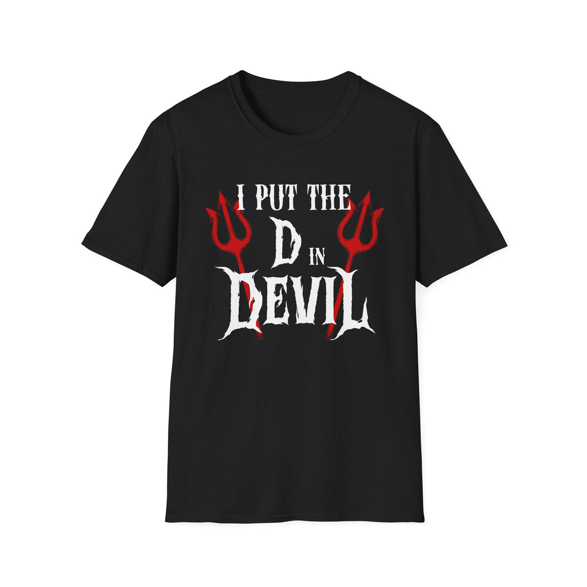 I Put The D In Devil + Devil | Matching Couples Tees
