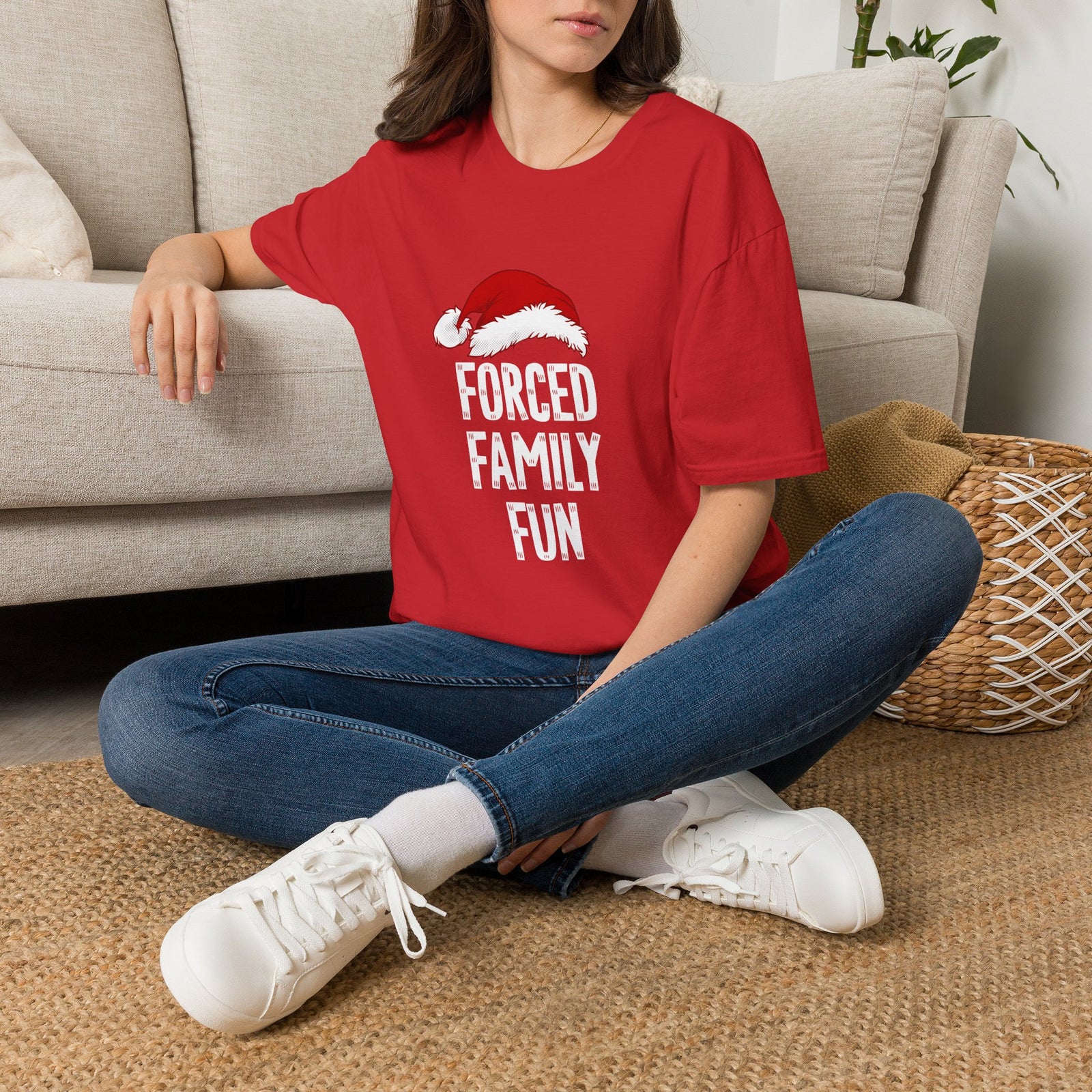 Santa Hat | Unisex Deluxe Tee