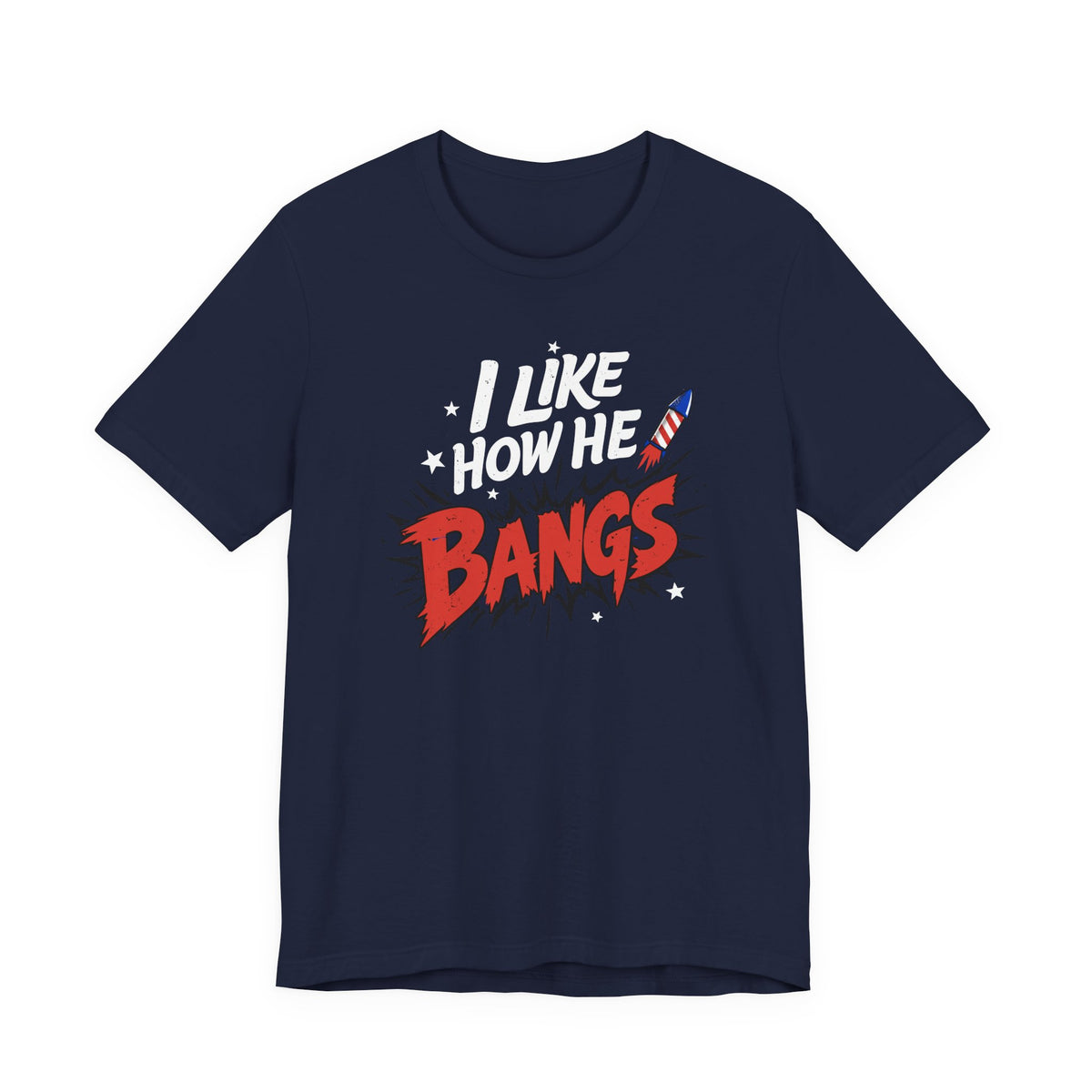 I Like How He Bangs | Luxury Tee