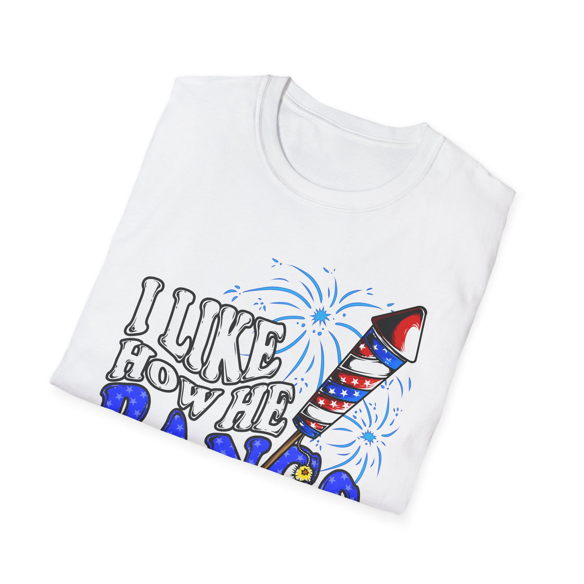 I Like How He Bangs Deluxe Red Tee | OG Edition