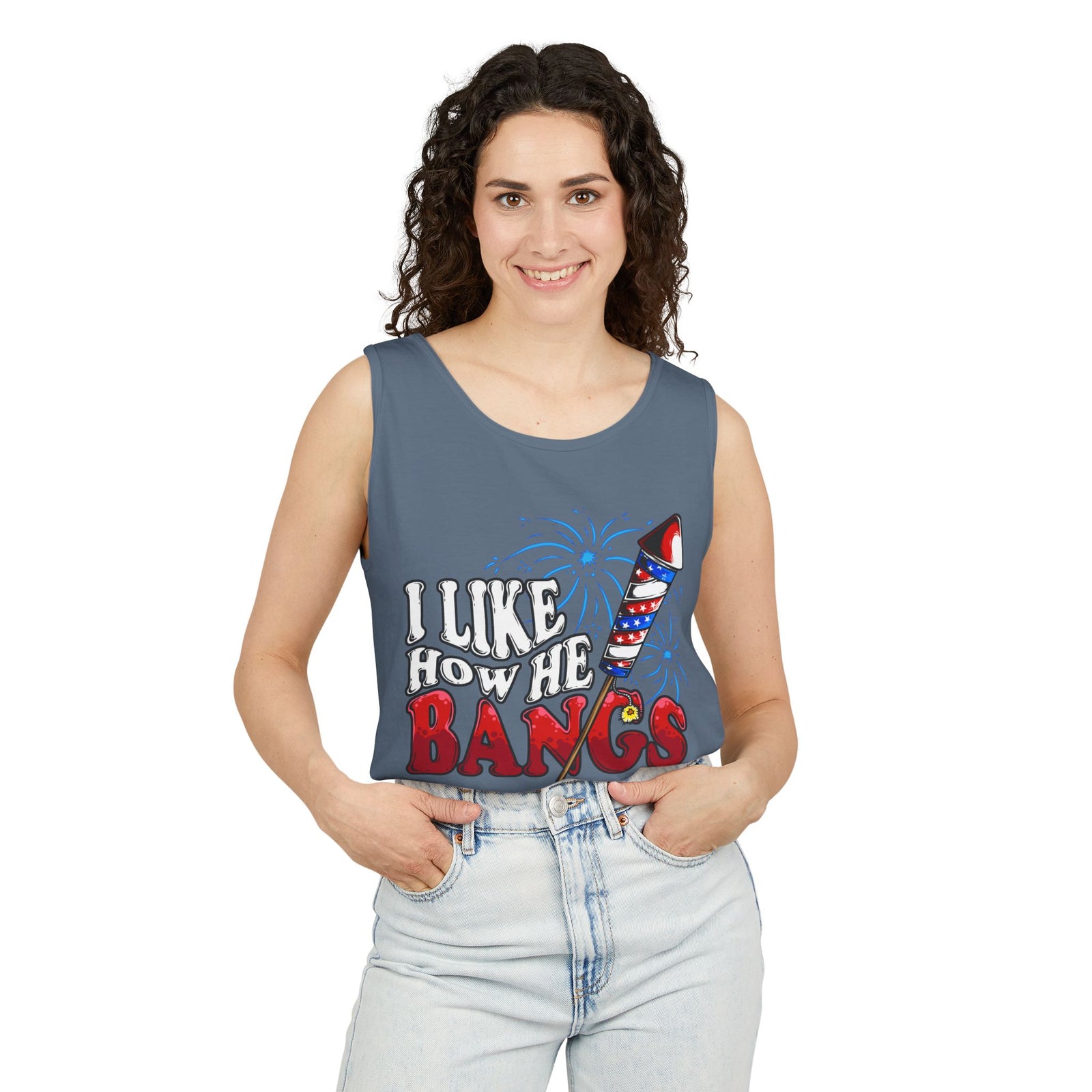 I Like How He Bangs | Tank Top Comfort Colors®