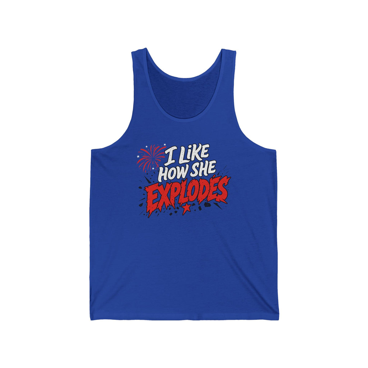 I Like How She Explodes | Unisex Tank Top