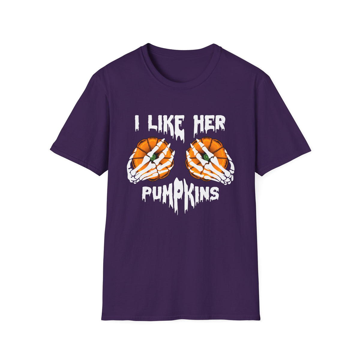 I Like Her Pumkins Deluxe Unisex Tee