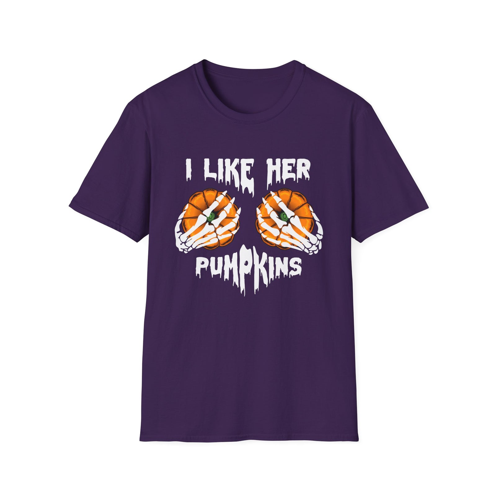 I Like Her Pumkins Deluxe Unisex Tee