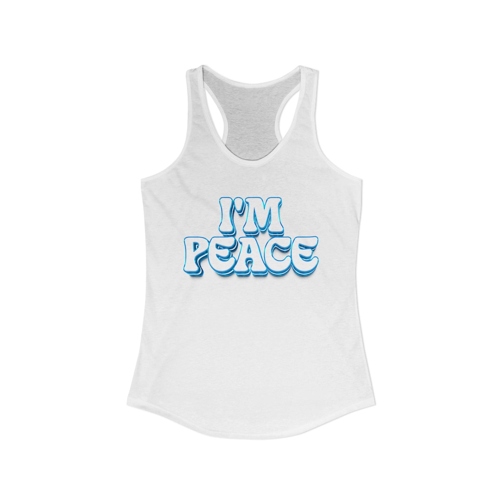 I'm Peace Women's Racerback Tank