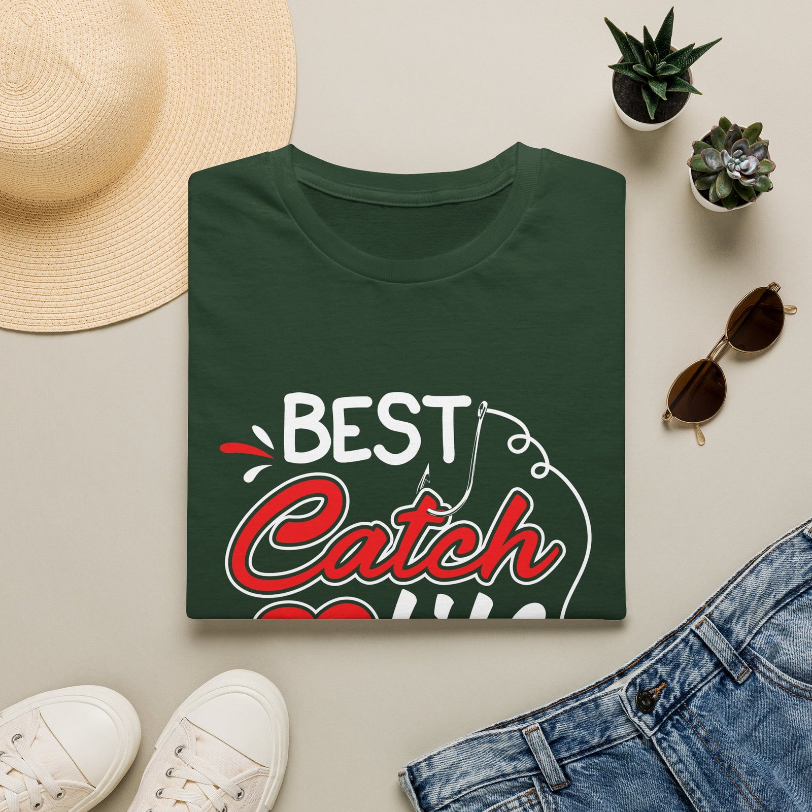 Best Catch Of His Life | Deluxe Tee