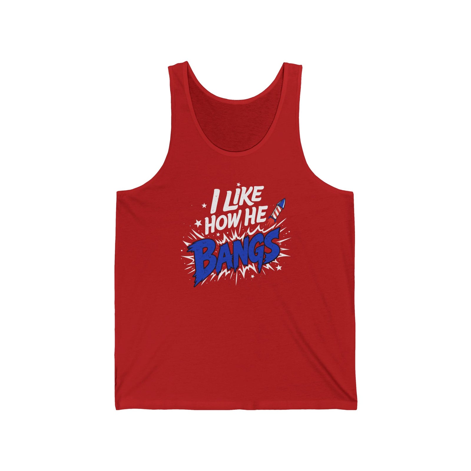 I Like How He Bangs | Tank Top