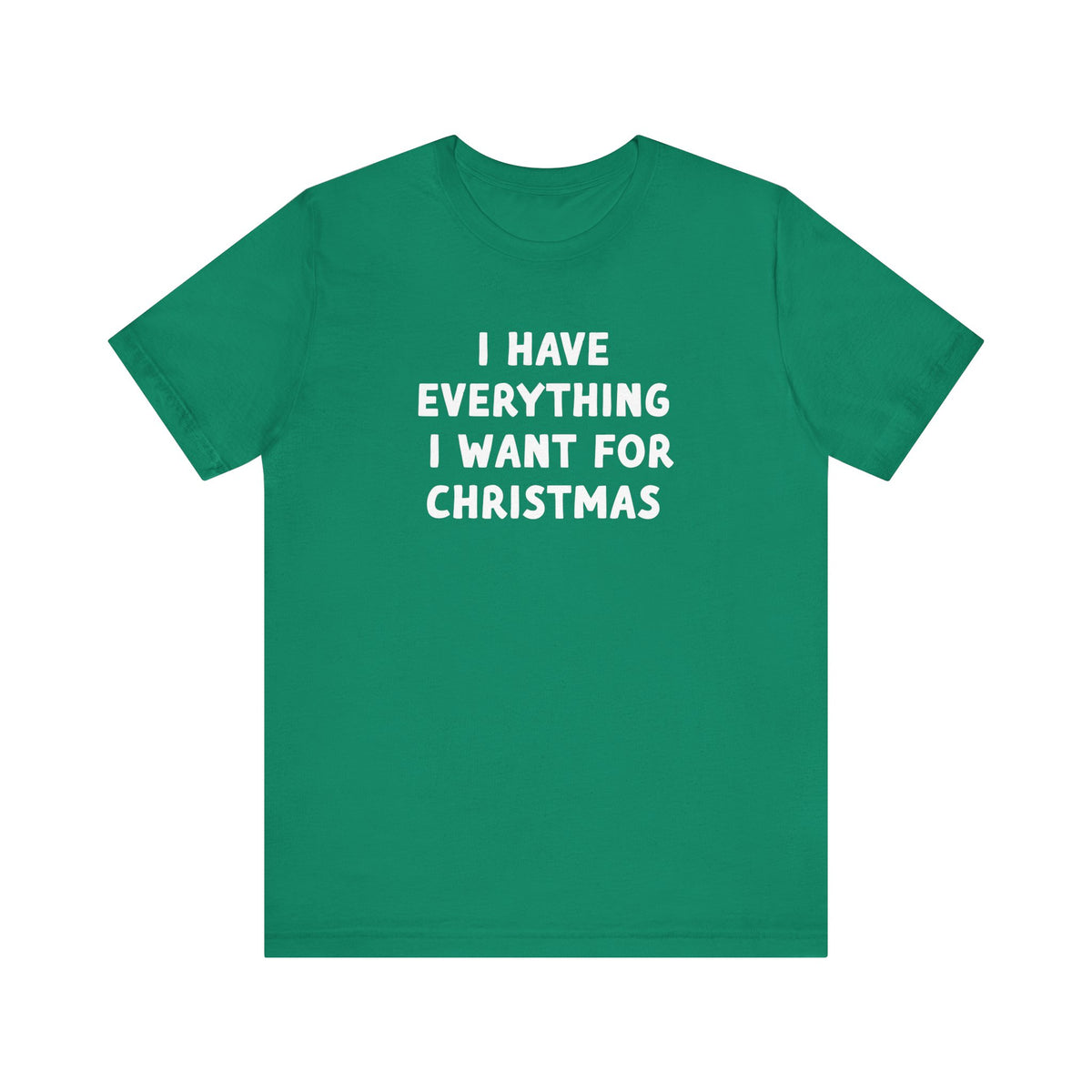 I Have Everything I Want for Christmas | Deluxe Tee