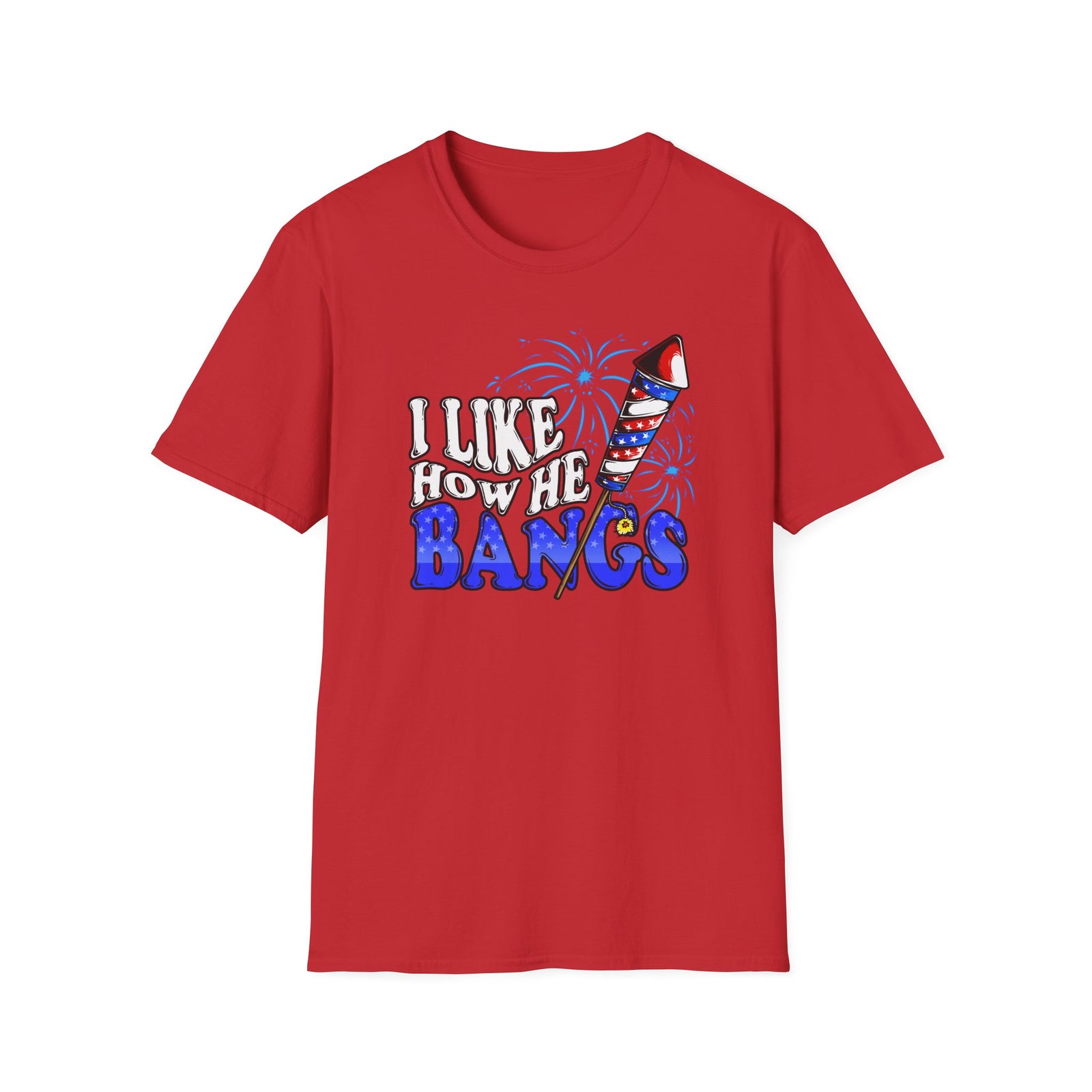 I Like How He Bangs | Unisex Deluxe Tee
