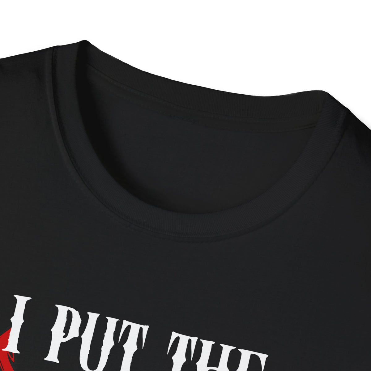 Put The D In Devil | Deluxe Black Tee!