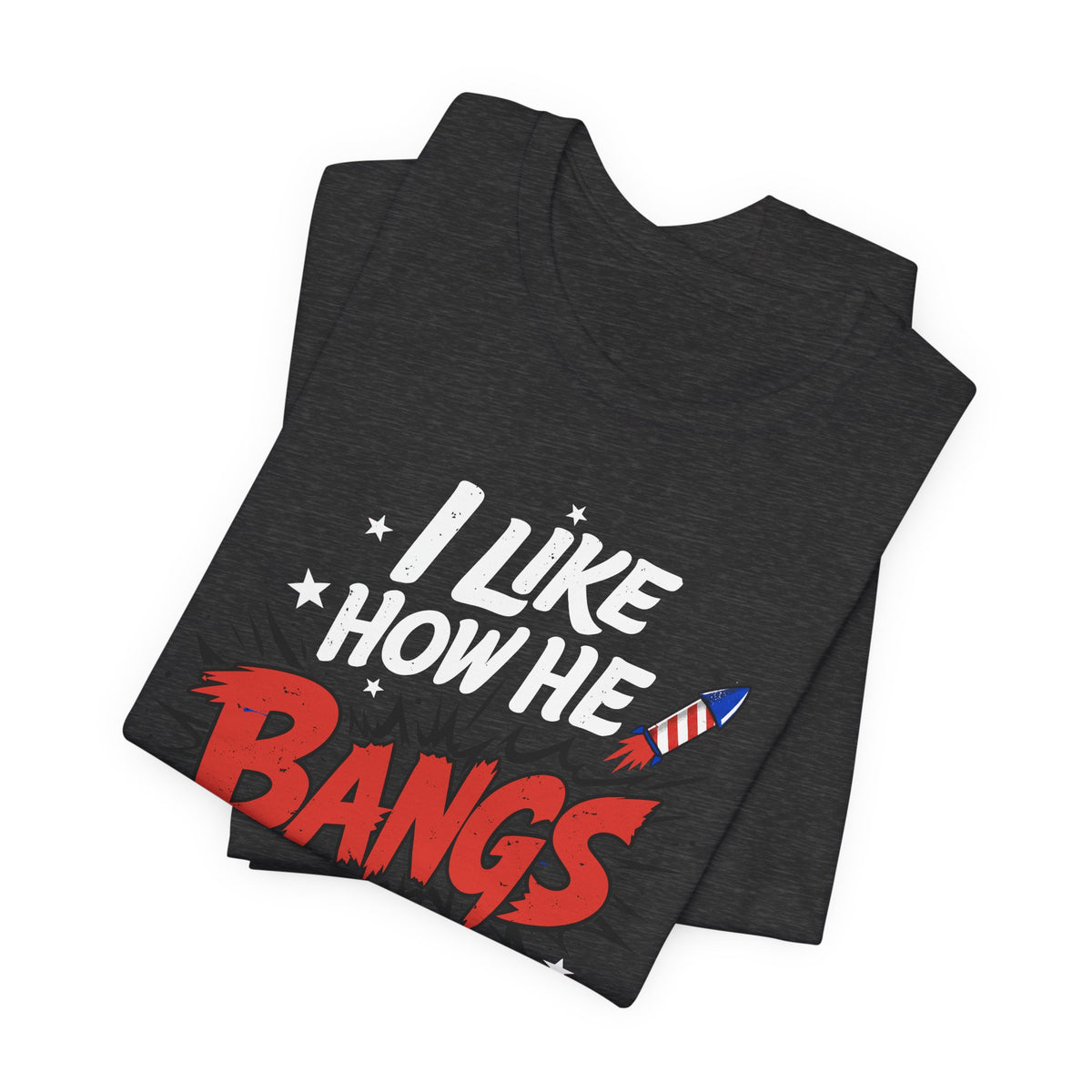 I Like How He Bangs | Luxury Tee