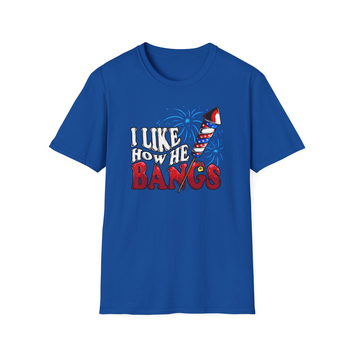 I Like How He Bangs | Unisex Deluxe Tee