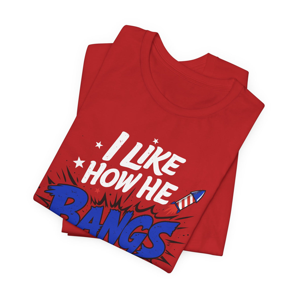 I Like How He Bangs Luxury T-Shirt