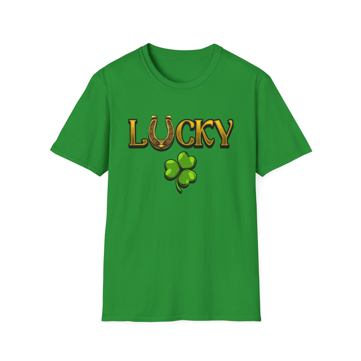 Lucky Gold | Deluxe Irish Green Tee