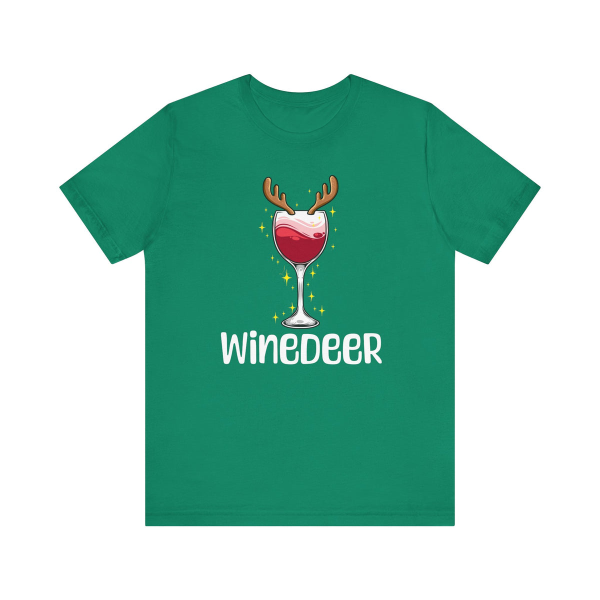 WineDeer Wine Lovers | Deluxe Black Unisex Tee
