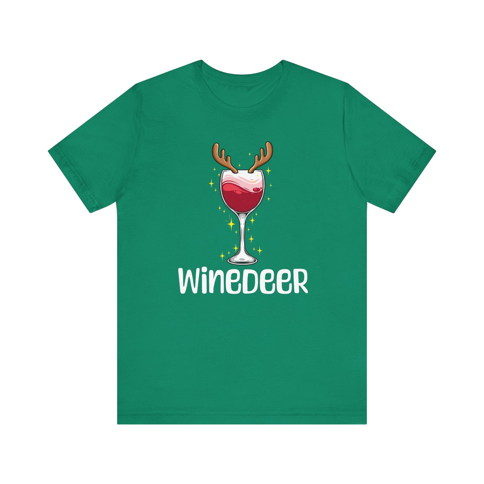 WineDeer Wine Lovers | Deluxe Black Unisex Tee